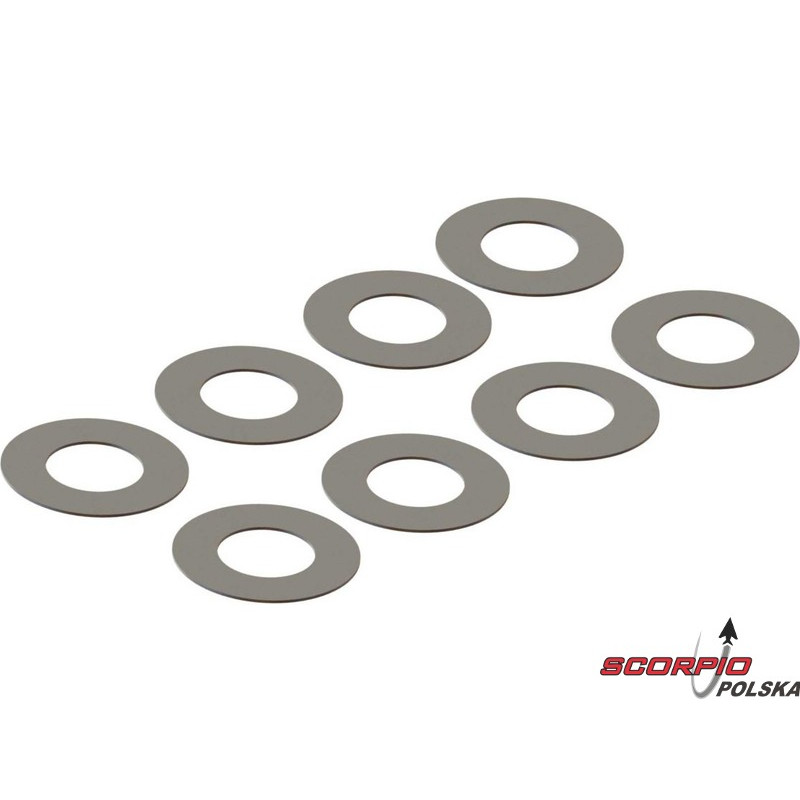 Arrma podkładka 6.2x11.9x0.2mm (8)