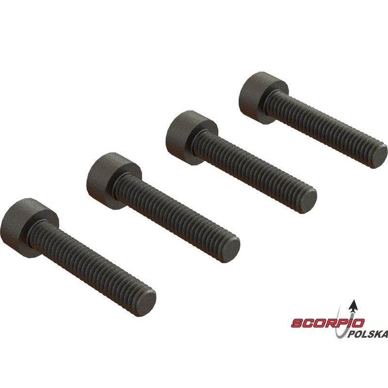 Arrma Śruba imbus CH M4x20mm (4)