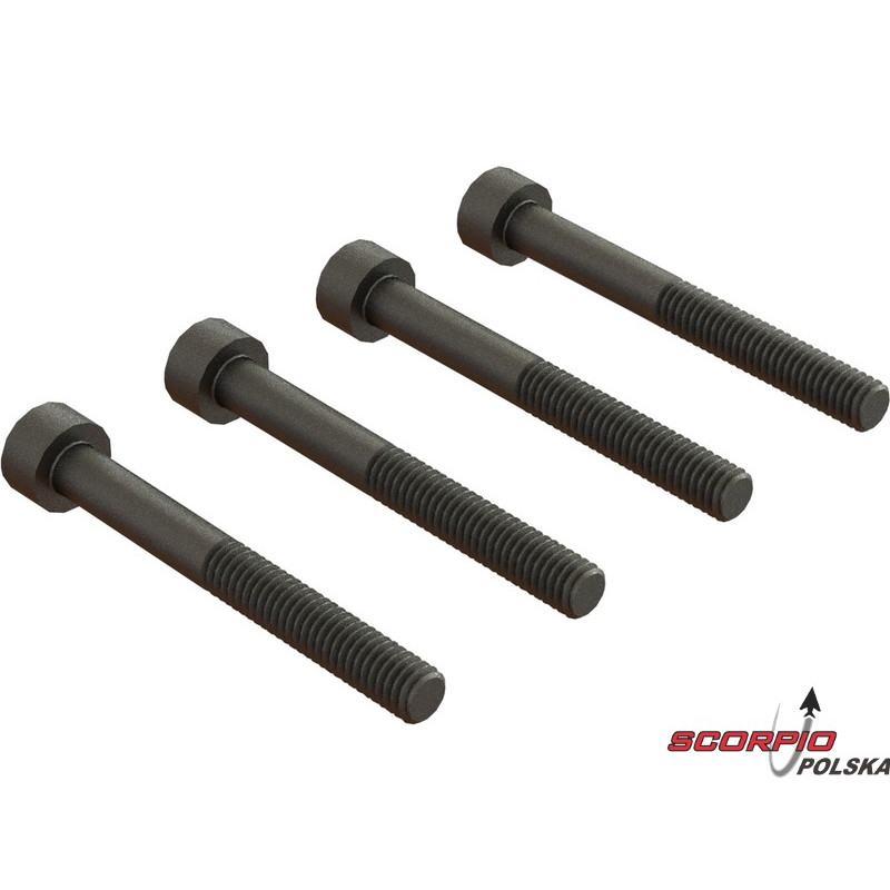 Arrma Śruba imbus CH M4x35mm (4)