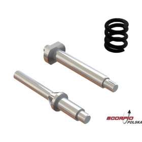 Arrma AR340004 Słupki sterowania, serwo saver, sprężyna