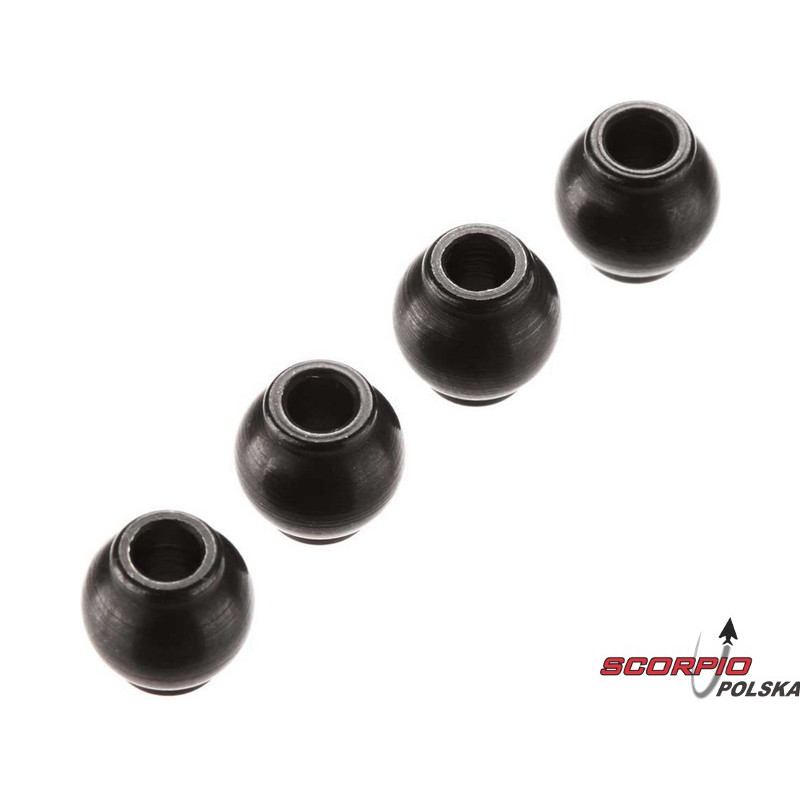 Arrma AR310450 Kulki czopu kulowego 3x7.8x8mm (4)