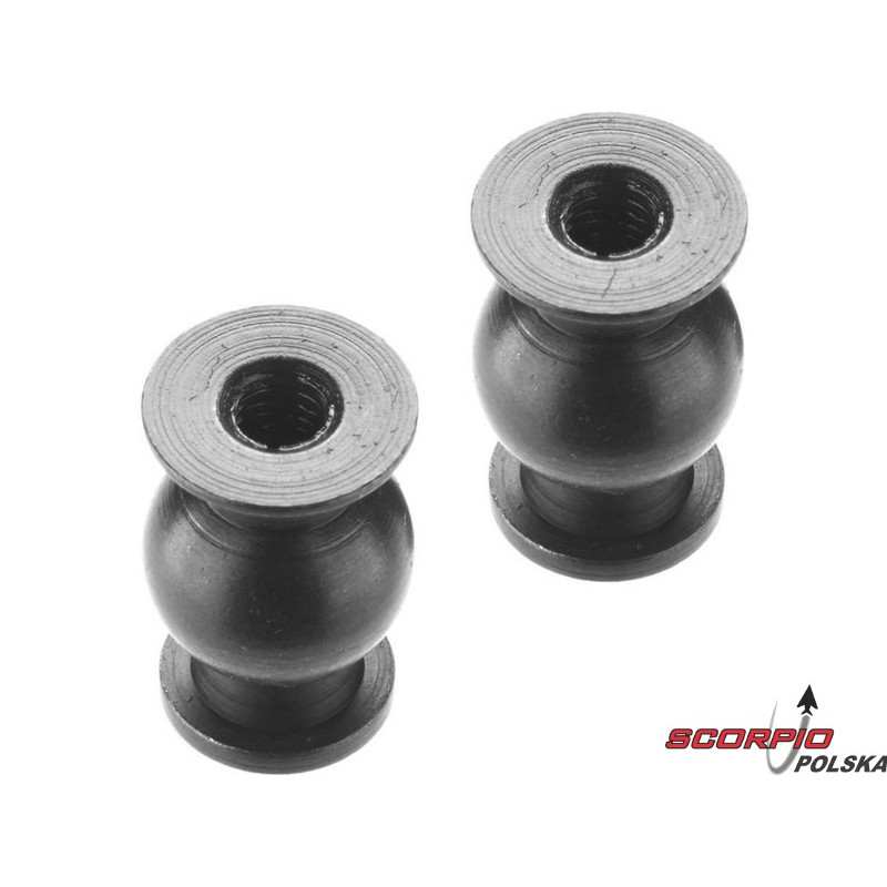Arrma AR340074 Kulki czopu kulowego 3x8x12.5mm (2)