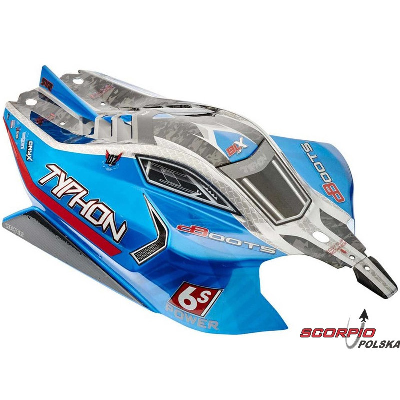 Arrma AR406118 Karoseria niebieska: Typhon 6S BLX