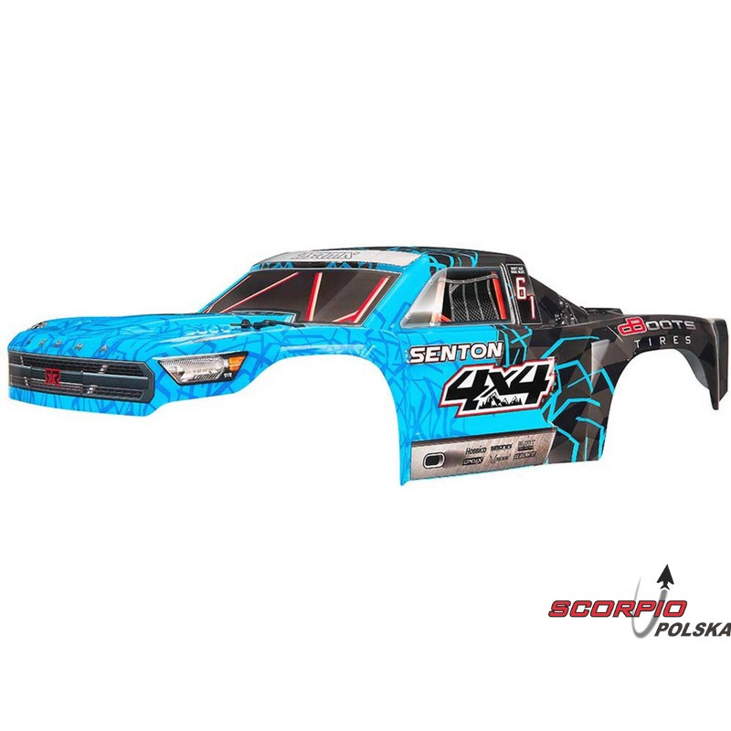 Arrma AR402247 Senton 4x4 Mega: Karoseria niebieska