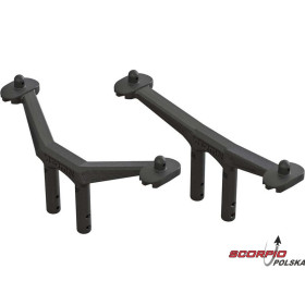 Arrma AR320407 Senton 4x4 Mega: Mocowanie karoserii