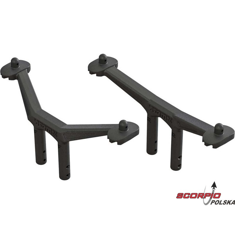 Arrma AR320407 Senton 4x4 Mega: Mocowanie karoserii