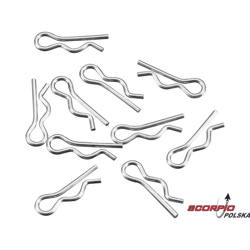 Arrma AR320005 Spinki karoserii 6mm czarne (10)