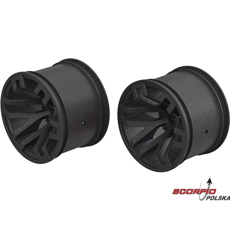 Arrma AR510097 Felga MT 2.8 14mm czarna (2)