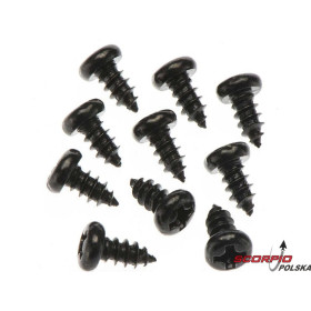 Arrma AR736306 Śruba krzyżakowa BH M3x6mm (10)