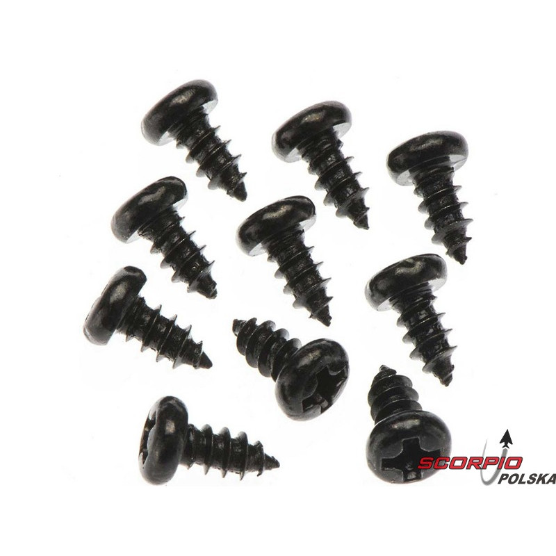 Arrma AR736306 Śruba krzyżakowa BH M3x6mm (10)