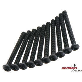 Arrma AR721326 Śruba imbus BH 3x26mm (10)