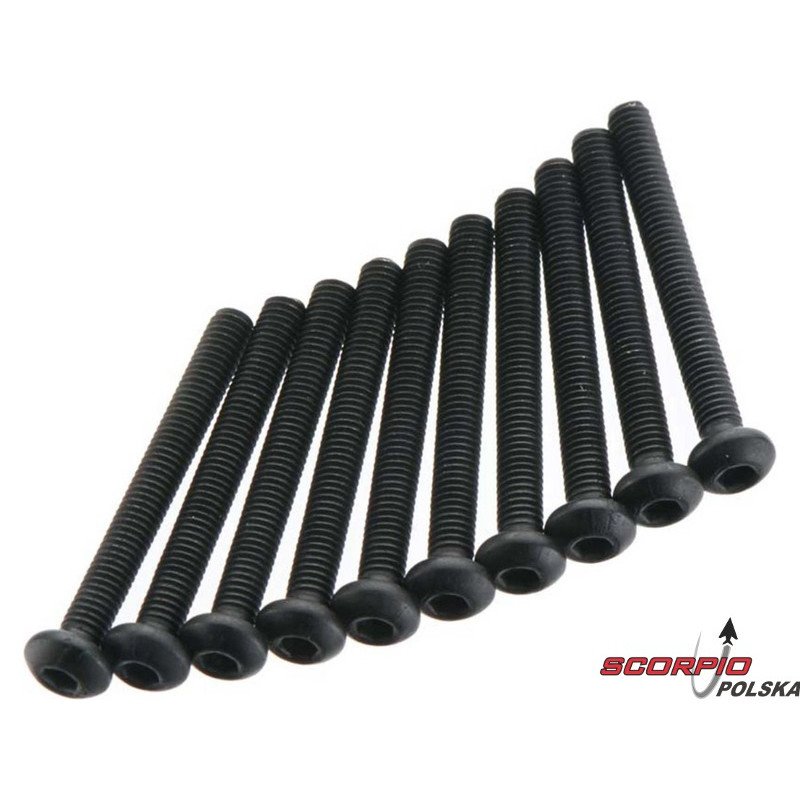 Arrma AR721326 Śruba imbus BH 3x26mm (10)