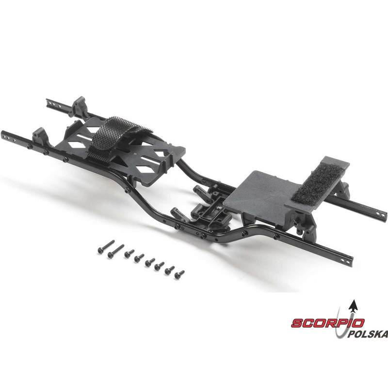 AXIAL podwozie X-long, rozstaw 153.7mm: SCX24