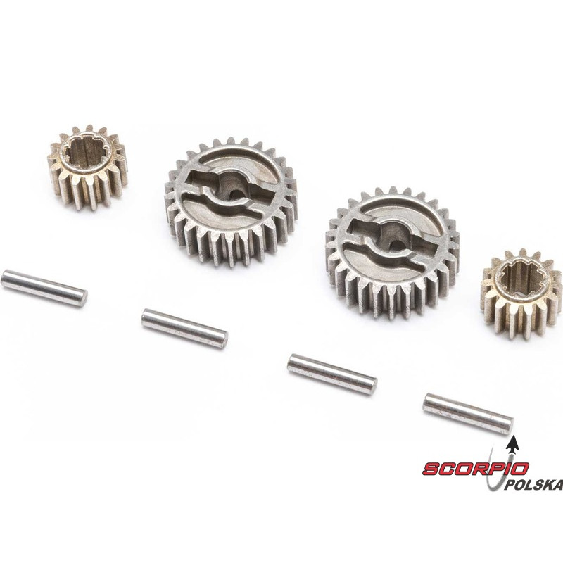 AXIAL koło zębate 26T 48P z zębatką 15T (2): UTB18 Capra