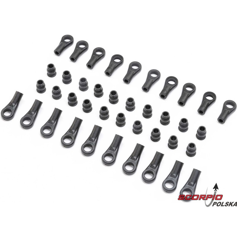 AXIAL końcówki cięgien M3 (20): UTB18 Capra