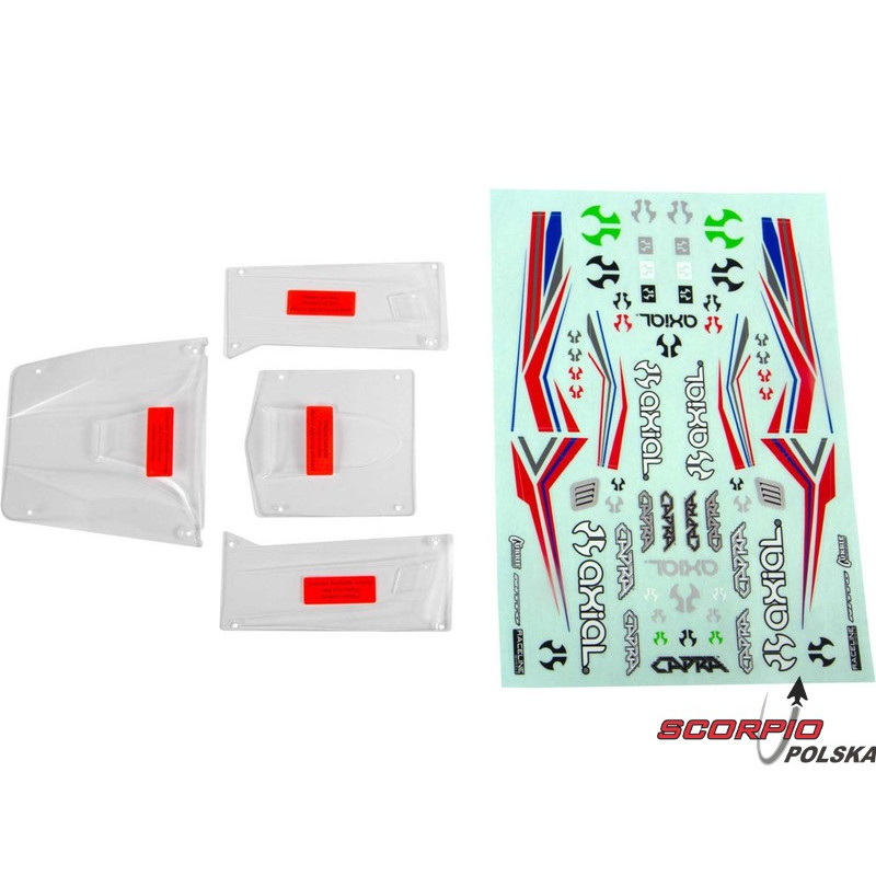 AXIAL panele karoserii niemalowane: UTB