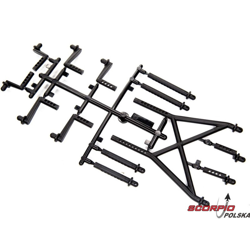 AXIAL mocowanie karoserii uniwersalne: SCX10III
