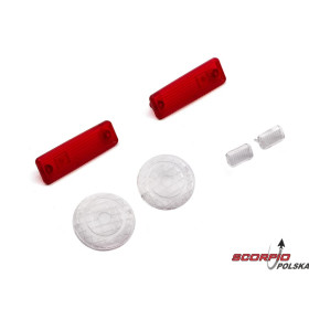 AXIAL reflektory: SCX10 III Early Bronco