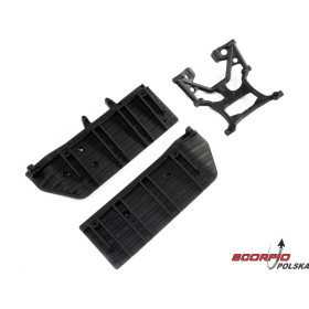 AXIAL bocznica, drążek podwozia: SCX10III