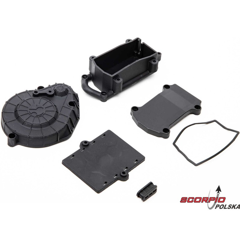 AXIAL mocowanie wyposażenia RC czarne: RBX1