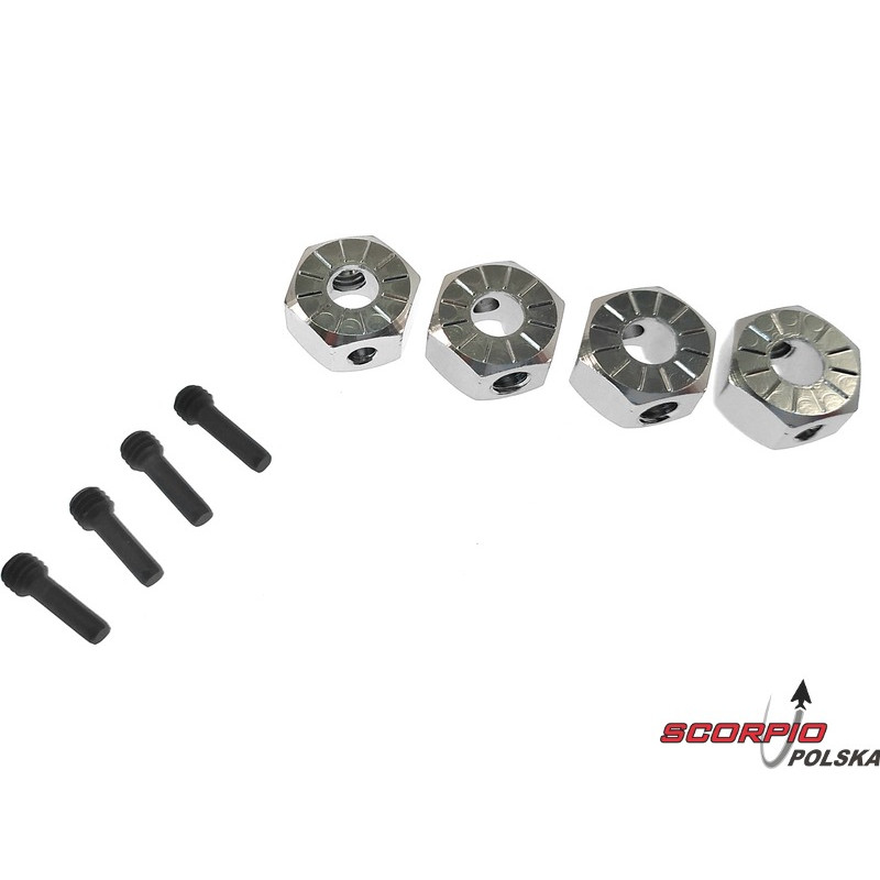 AXIAL piasta koła 12mm aluminium: RBX10