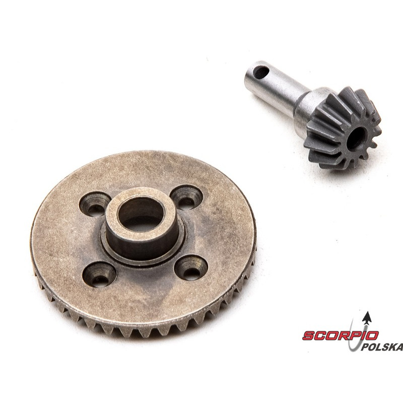 AXIAL koło zębate 38T, zębatka 13T 32P: RBX10