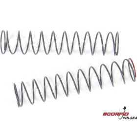 AXIAL sprężyna 13x70mm 0.73N/cm czerwona miękka  (2)