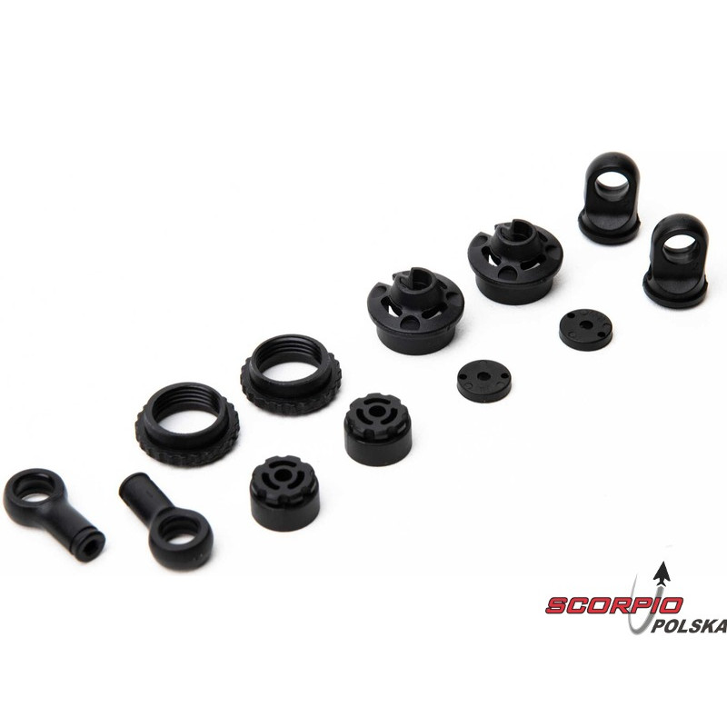 AXIAL elementy amortyzatora plastikowe: RBX10