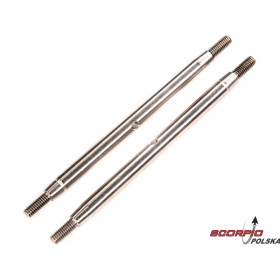 AXIAL drążek osi M6x97mm nierdzewne (2): SCX10III