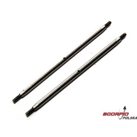 AXIAL łącznik M6x154mm nierdzewny (2): SCX10III