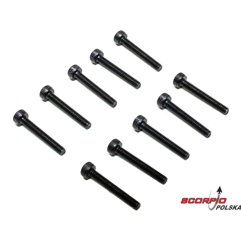 AXIAL śruba imbus M2x14mm CH (10)