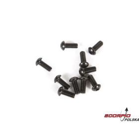 AXIAL śruba imbus BH M2.5x6mm (10)