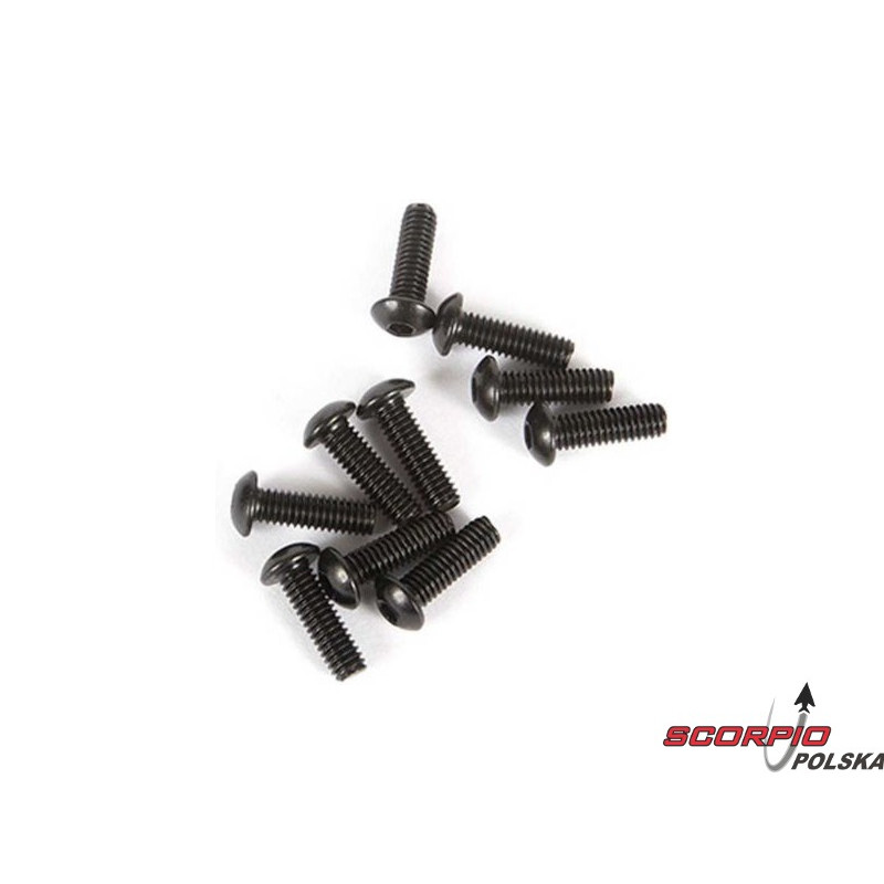 AXIAL śruba imbus BH M2.5x8mm (10)