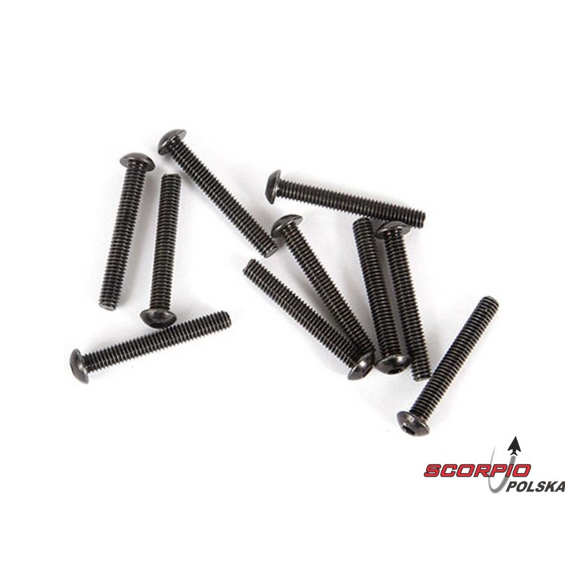 AXIAL śruba imbus BH M2.5x18mm (10)