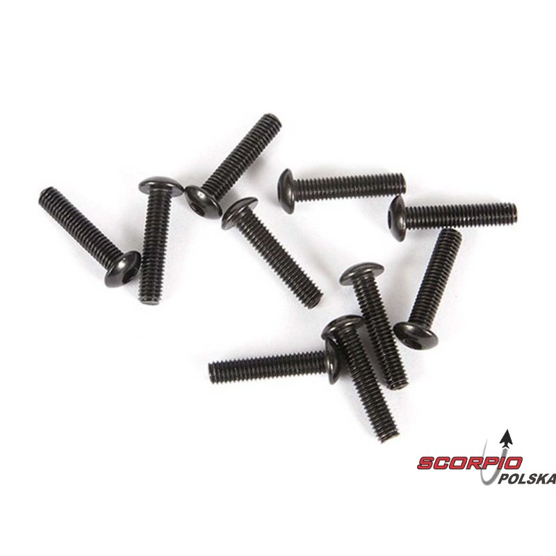 AXIAL śruba imbus BH M3x14mm (10)