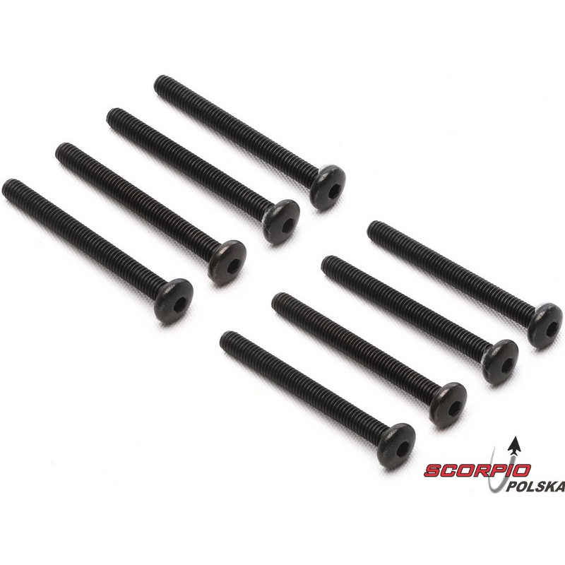 AXIAL śruba imbus M4x40mm BH (8)