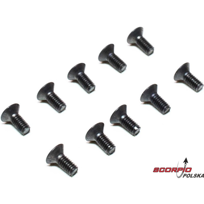 AXIAL śruba imbus M2.5x6mm FH (10)