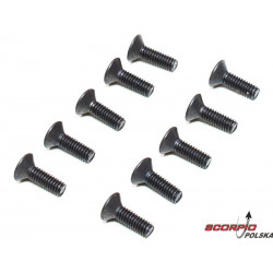 AXIAL śruba imbus M2.5x8mm FH (10)