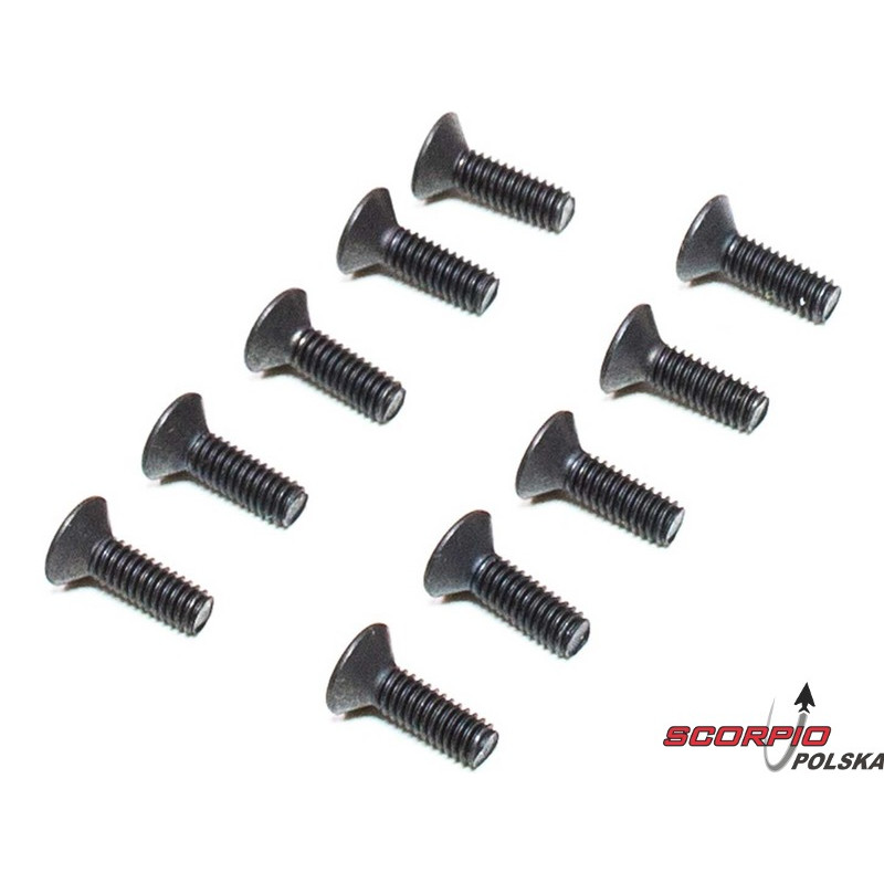 AXIAL śruba imbus M2.5x8mm FH (10)