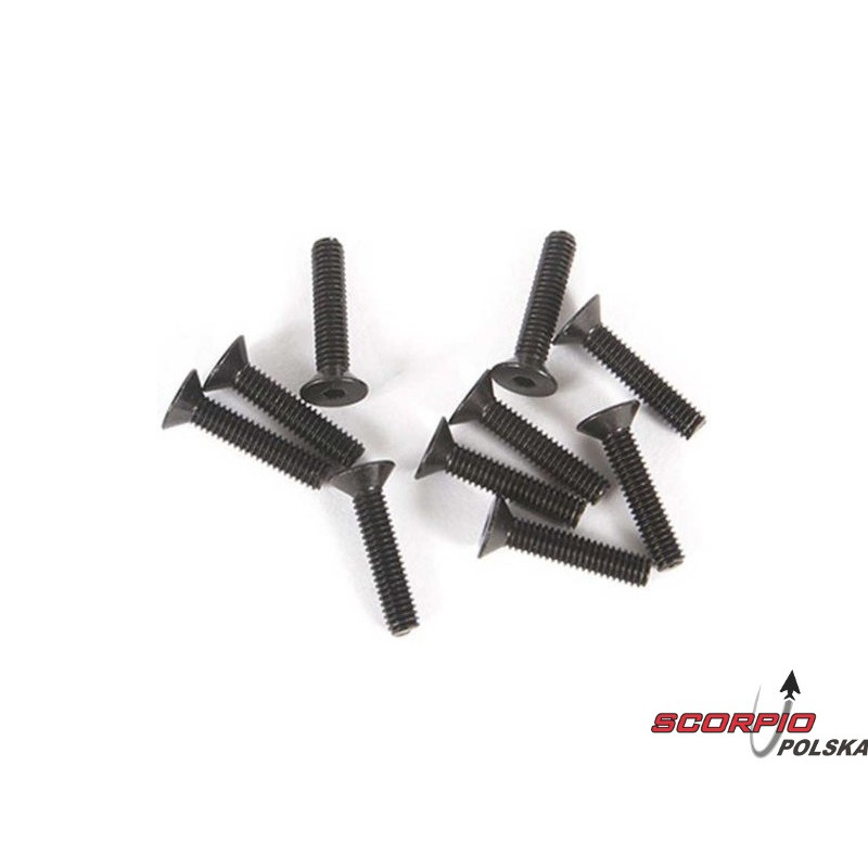 AXIAL śruba imbus FH M2.5x12mm (10)