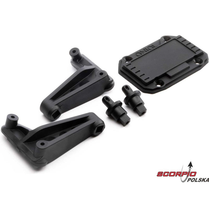AXIAL mocowanie karoserii tylne Jeep JLU: SCX6