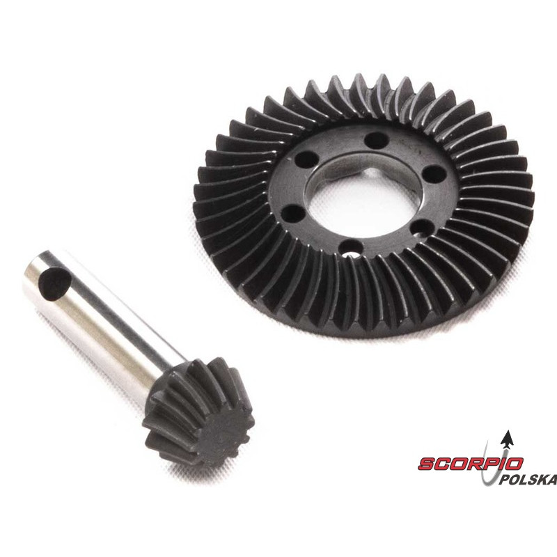 AXIAL koło zębate 43T, zębatka 12T: SCX6