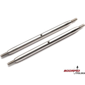 AXIAL łącznik nierdzewny M6x176mm (2): SCX6