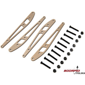 AXIAL płyta zawieszenia tylnej osi (4): RBX10