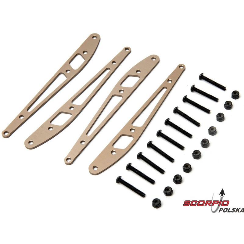 AXIAL płyta zawieszenia tylnej osi (4): RBX10