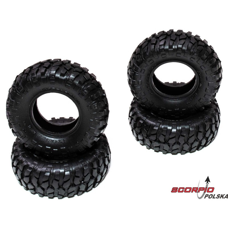 AXIAL opona 1.0 BFGoodrich Krawler T/A (4): SCX24