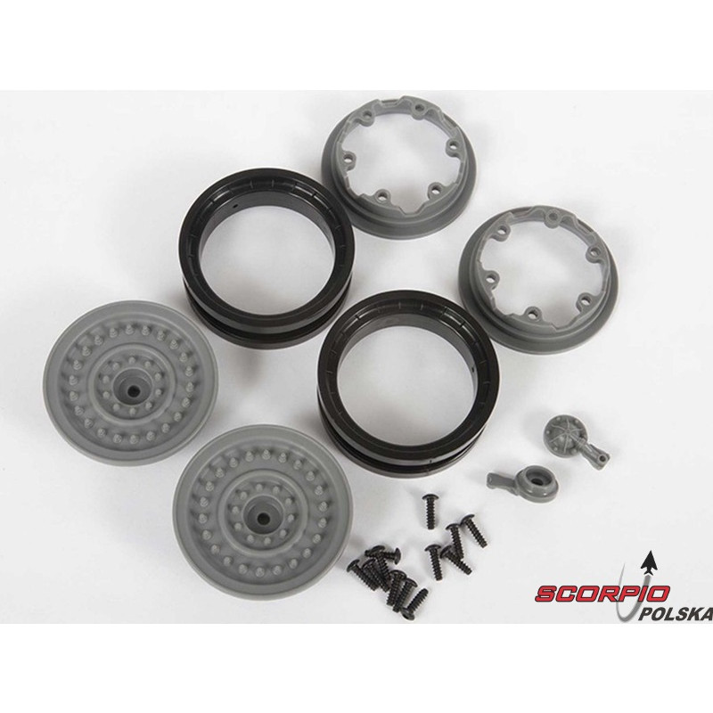 AXIAL felga 1.9 MW19 Beadlock szara (2)