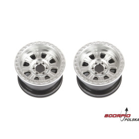AXIAL felga 2.2 Raceline Monster Beadlock satynowa (2)