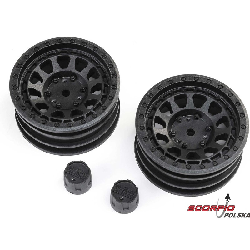 AXIAL felga 1.9 Black Rhino Primm Wheels 12mm, czarna (2)