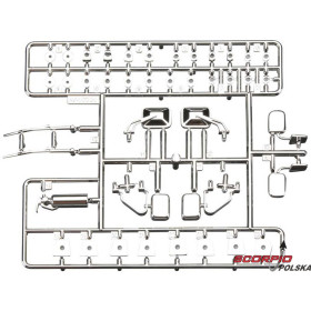 AXIAL AX80048 Detale podwozia chrom